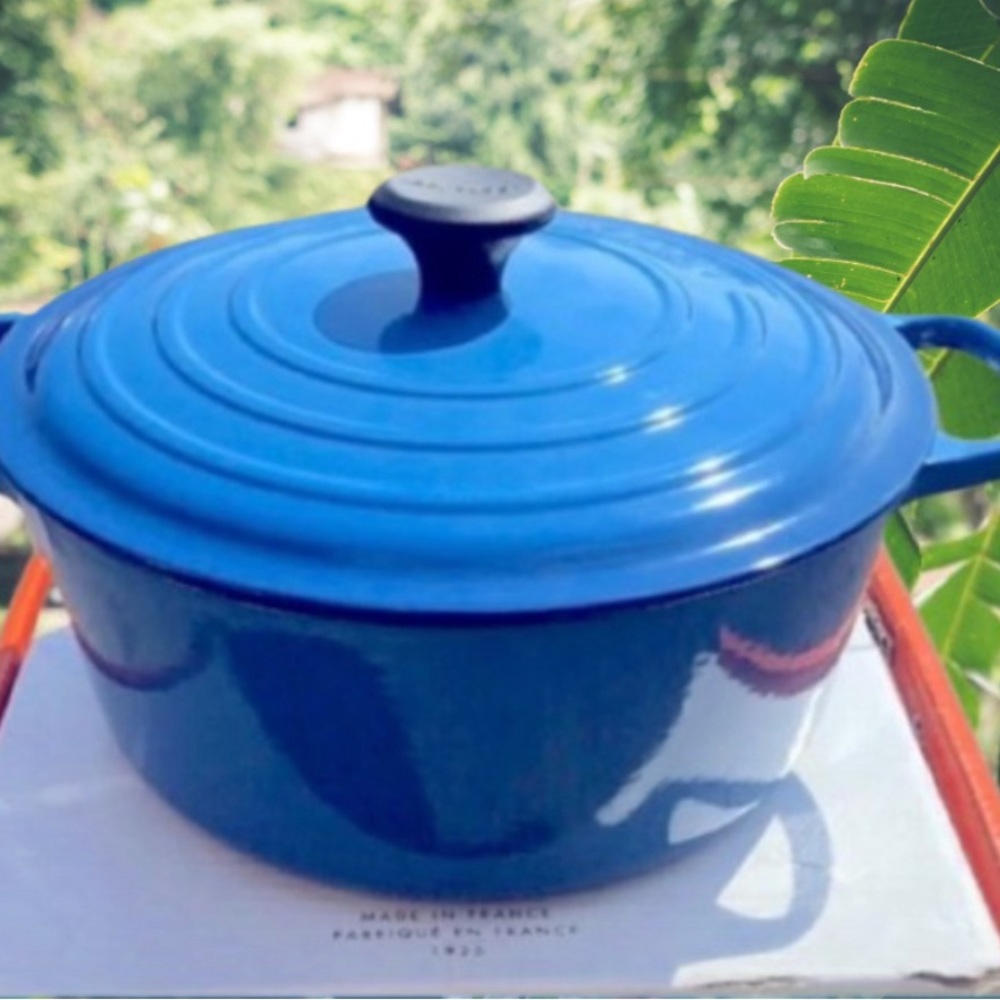 NEW Rare Only ONE 7.25qt #28 DEEP Le Creuset Cast Iron Dutch Oven~Marseille